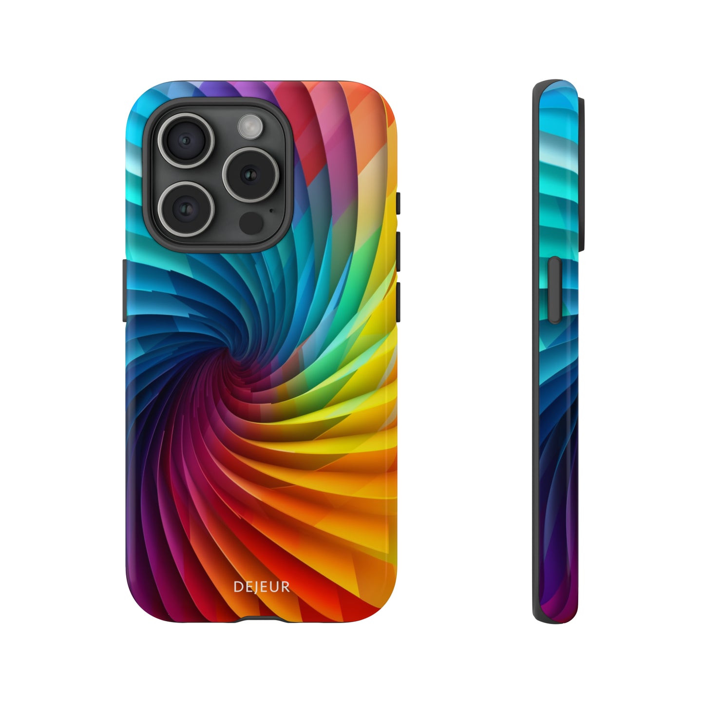 Rainbow Spiral - iPhone Tough Case