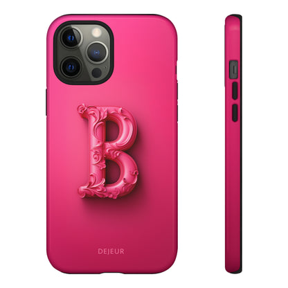 B Hot Pink - iPhone Tough Case