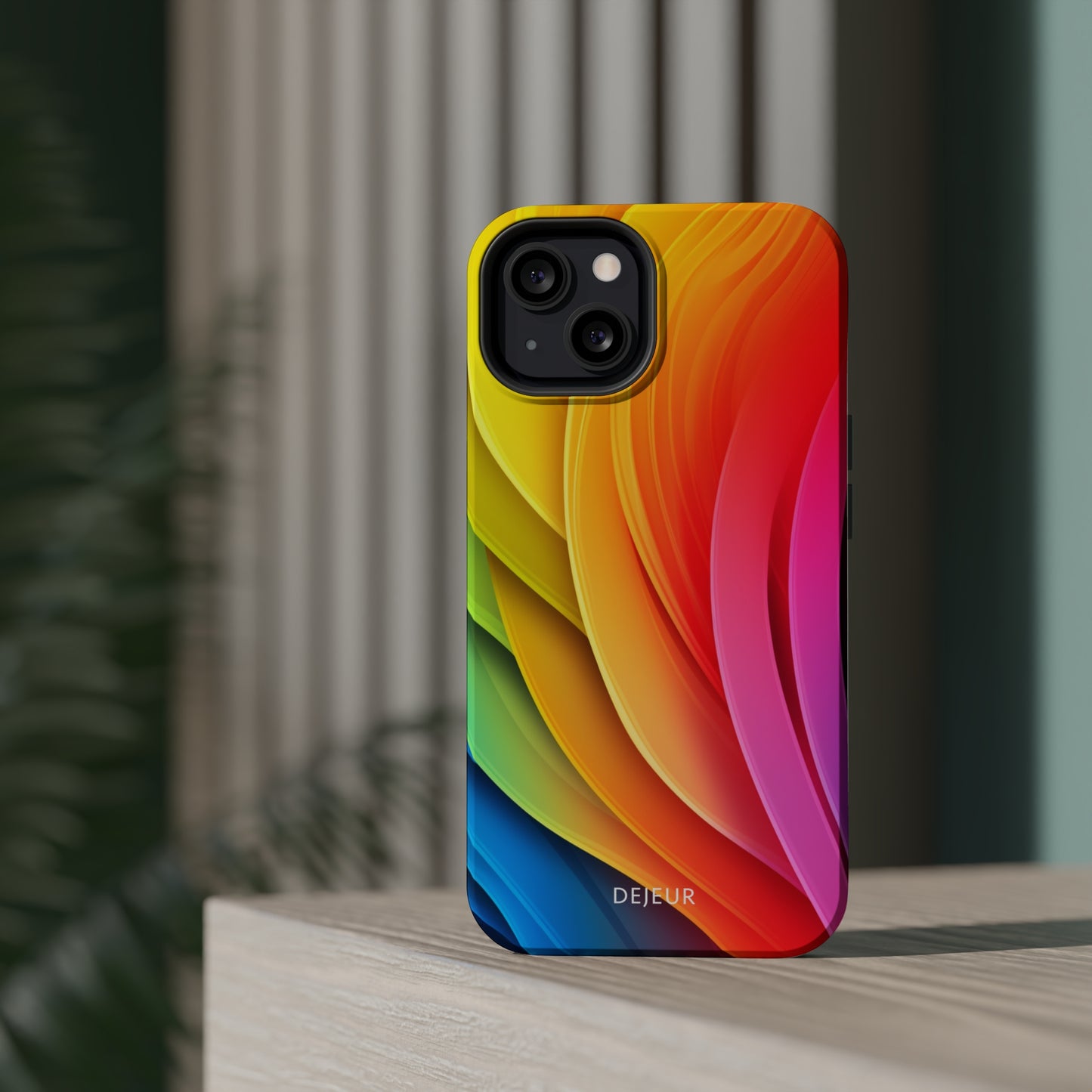 Rainbow Layers - iPhone MagSafe Tough Case