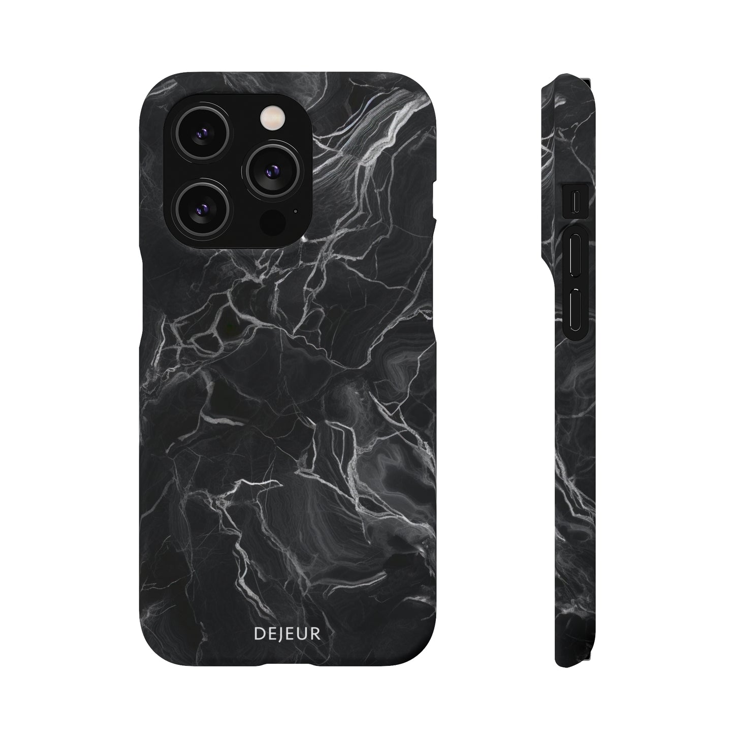 Dark Marble - iPhone Snap Case