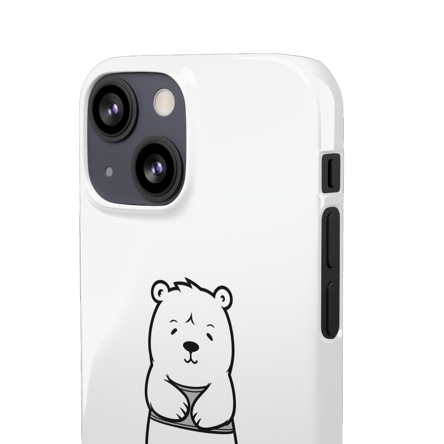 Friendly bear - iPhone Snap Case