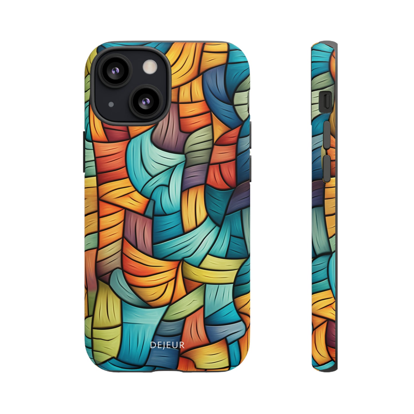 Curved Line Slats - iPhone Tough Case