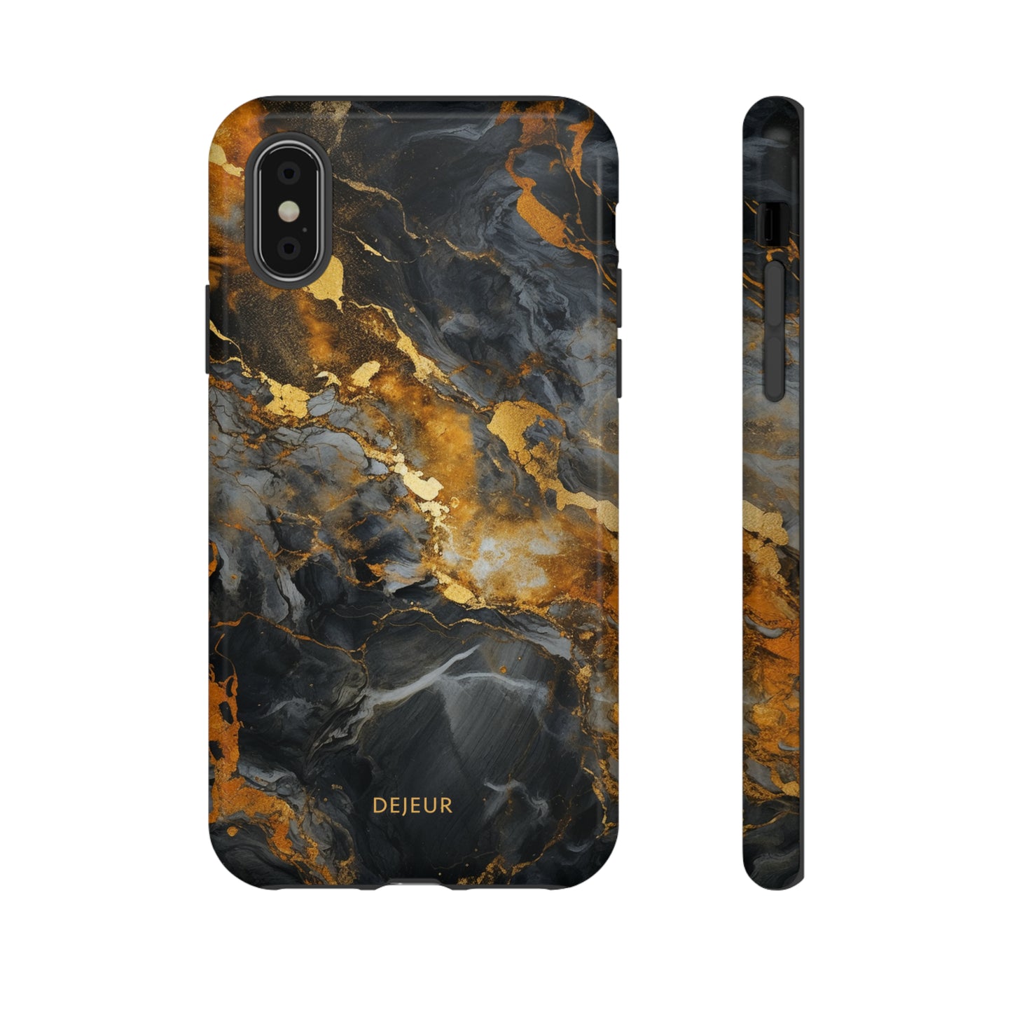 Platinum Gold Marble - iPhone Tough Case