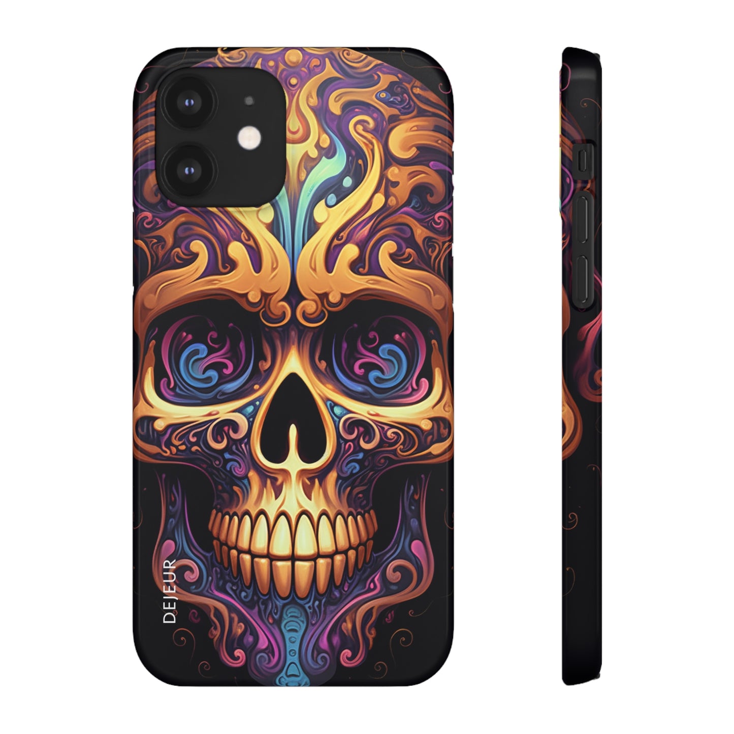 Paisley Skull - iPhone Snap Case