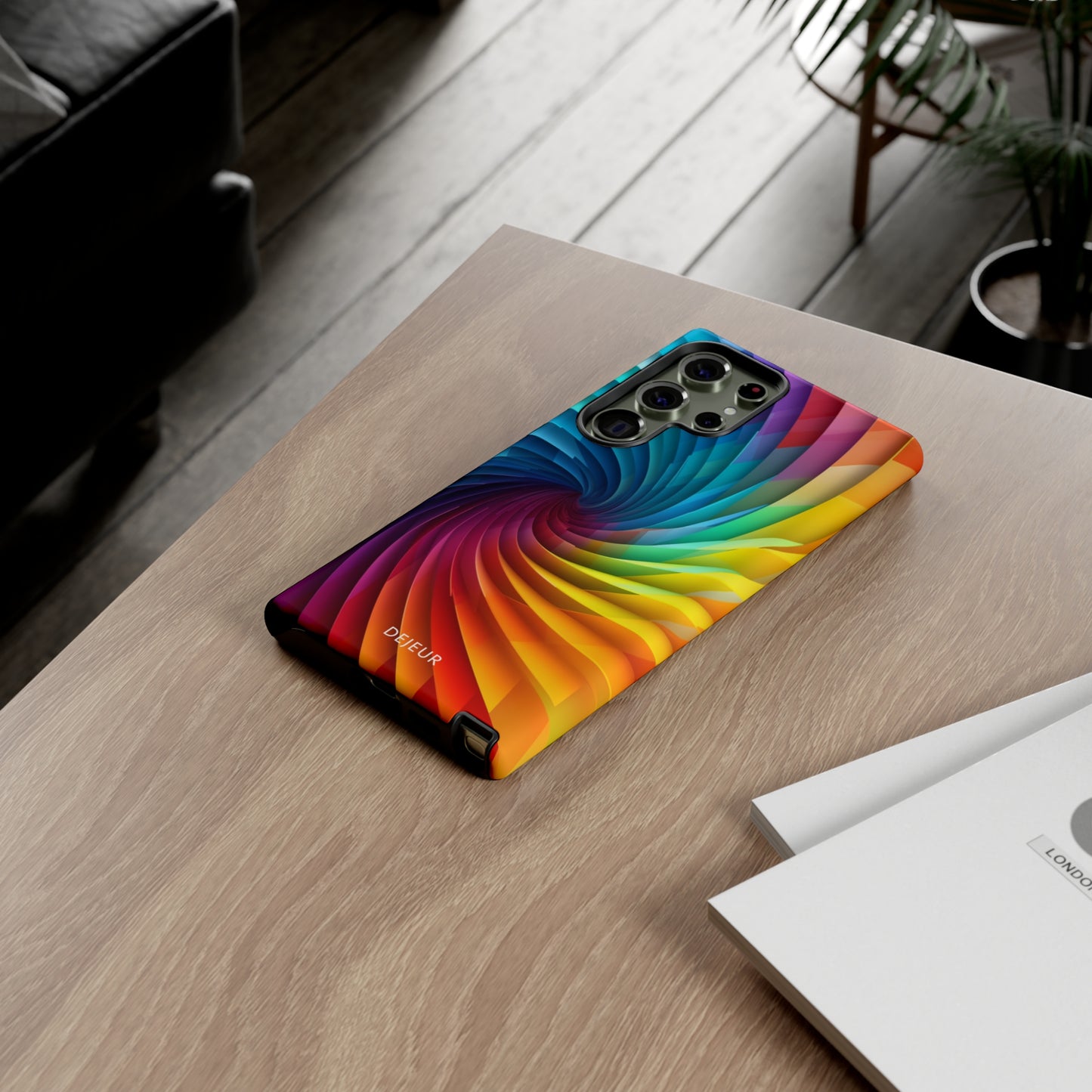 Rainbow Spiral - Samsung Galaxy Tough Case