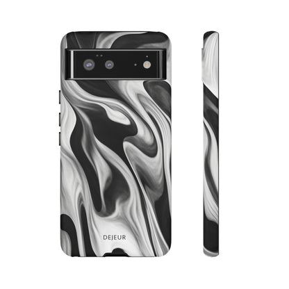 Misty Waves Monochrome - Google Pixel Tough Case