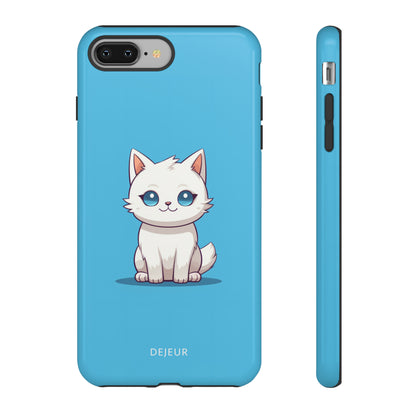 Little Blue Eyed Cat - iPhone Tough Case