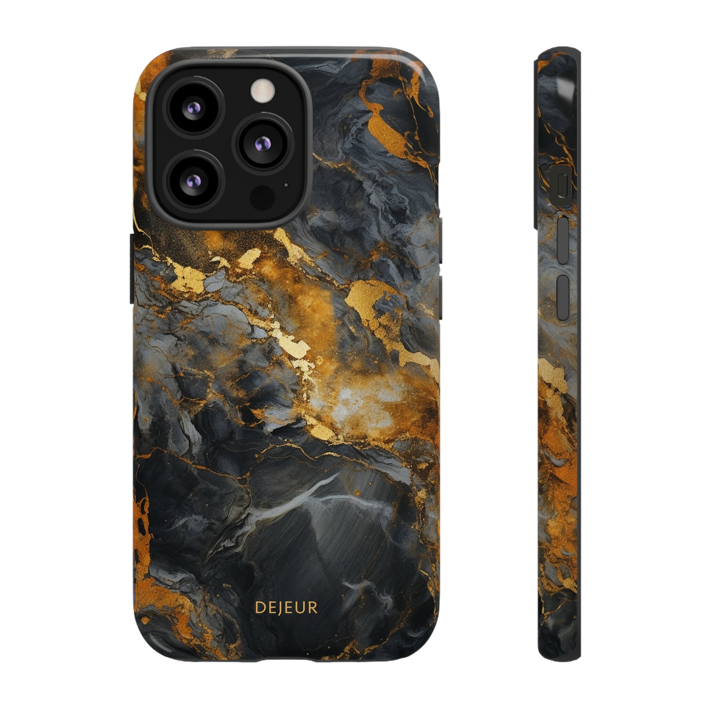 Platinum Gold Marble - iPhone Tough Case