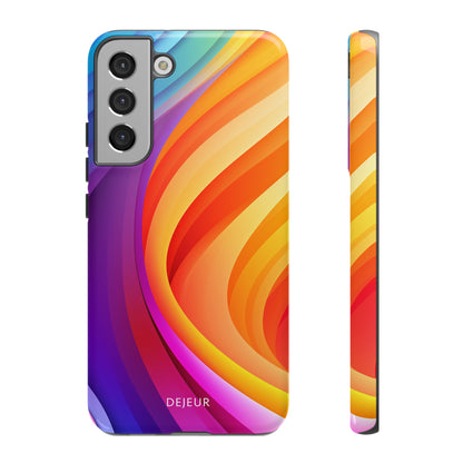 Rainbow Waves - Samsung Galaxy Tough Case