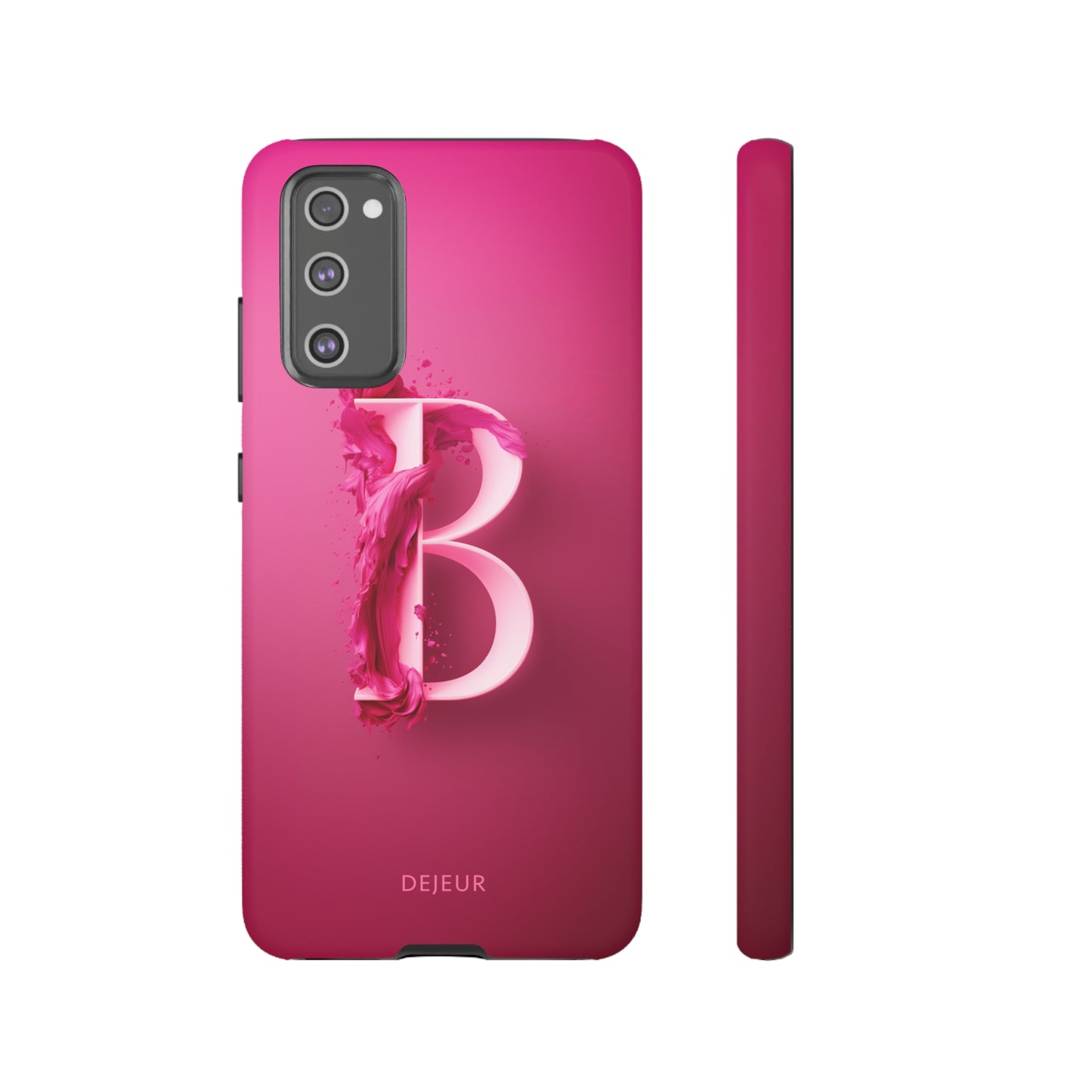 B Hot Pink Splash - Samsung Galaxy Tough Case