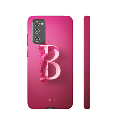 B Hot Pink Splash - Samsung Galaxy Tough Case