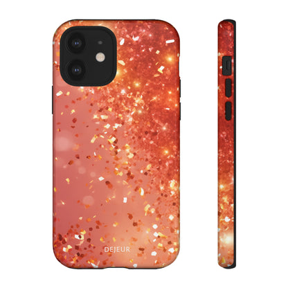 Rose Confetti Glitter - iPhone Tough Case