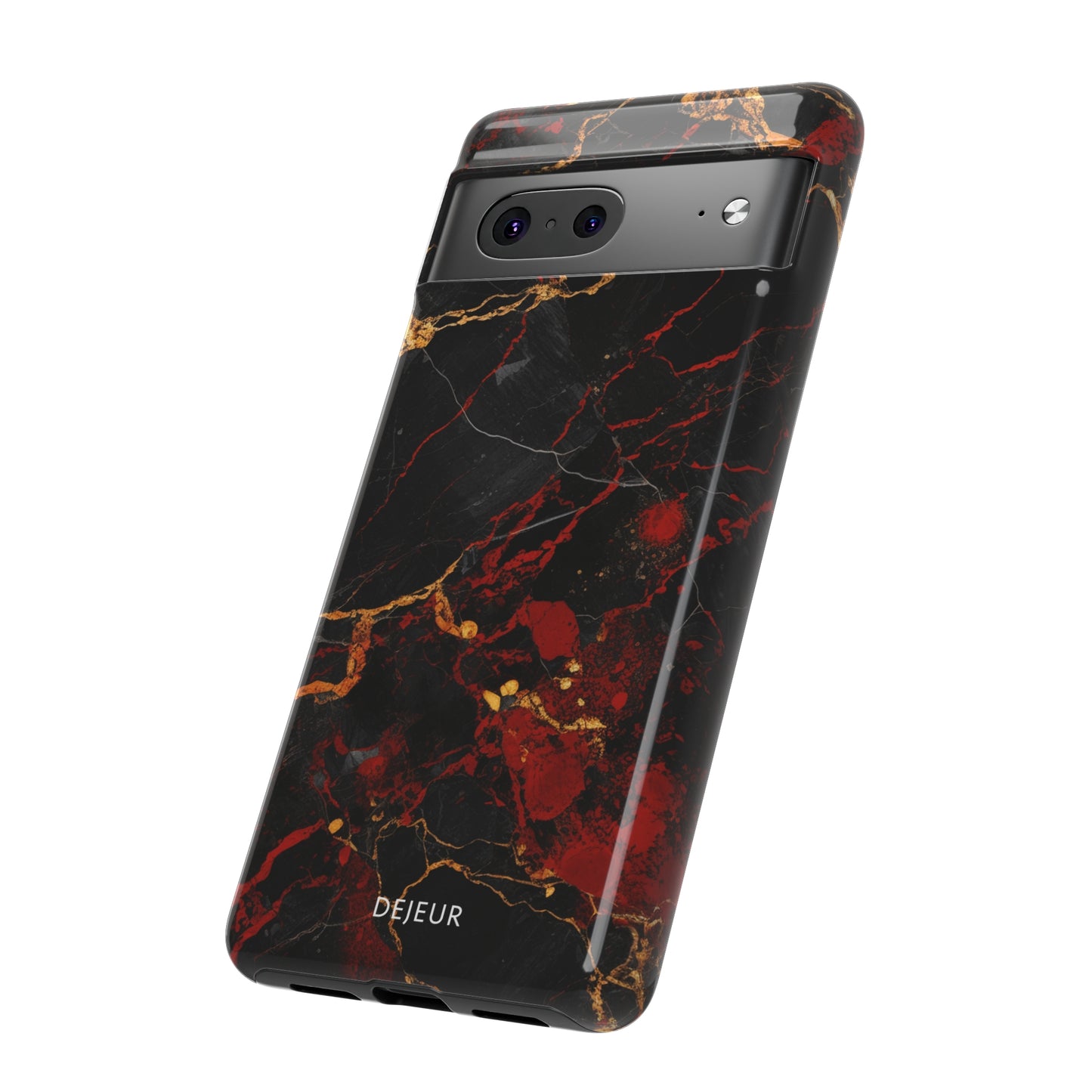 Dark Crimson Marble - Google Pixel Tough Case