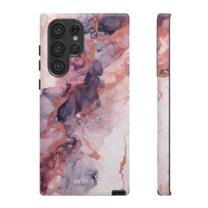 Royal Purple Marble - Samsung Galaxy Tough Case