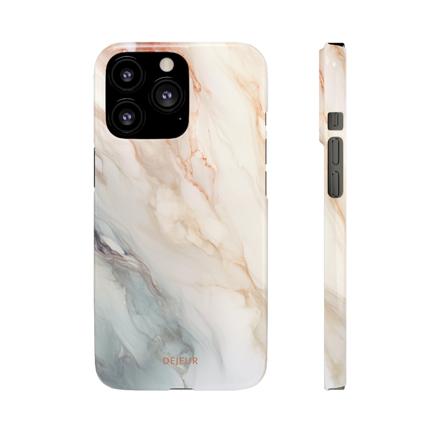 Ash Sandstone Marble - iPhone Snap Case