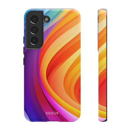 Rainbow Waves - Samsung Galaxy Tough Case