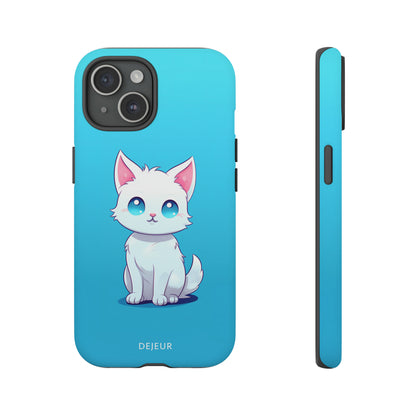 Blue Eyed Cutey Cat - iPhone Tough Case