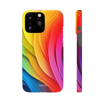 Rainbow Layers - iPhone Snap Case