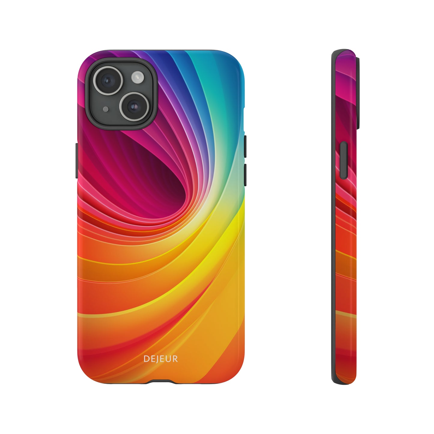 Rainbow Swirl - iPhone Tough Case