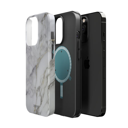 Touch of Gold Classic Marble - iPhone MagSafe Tough Case