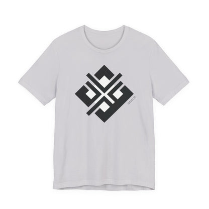 Angular Diamond Cross Abstract Symbol - Men's T-Shirt