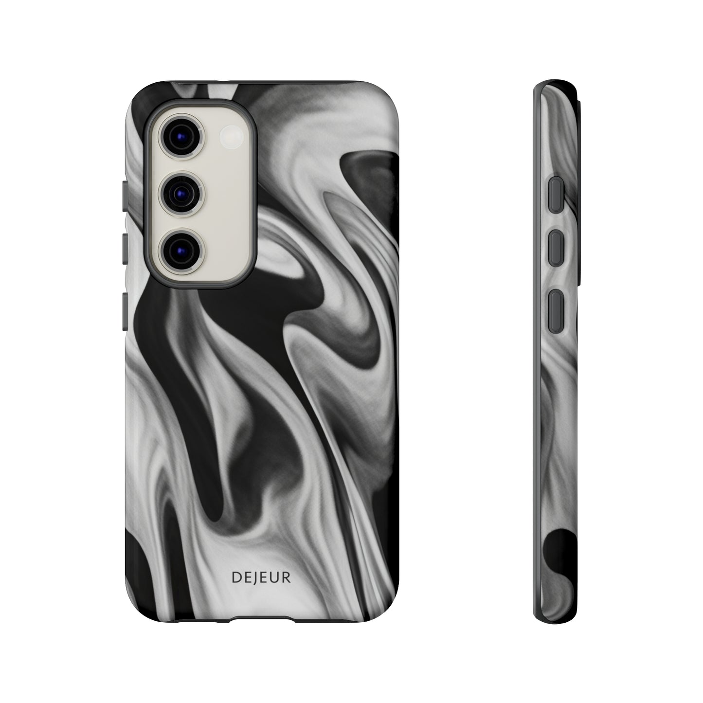 Misty Waves Monochrome - Samsung Galaxy Tough Case