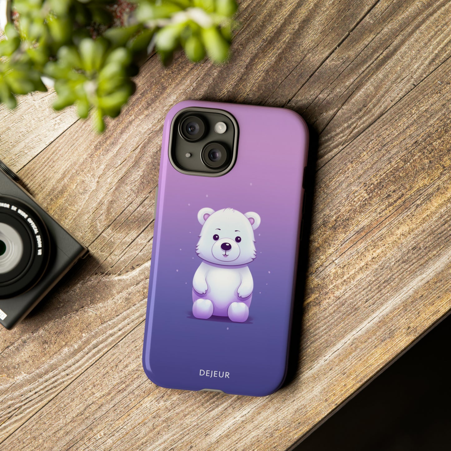 Violet Bear - iPhone Tough Case