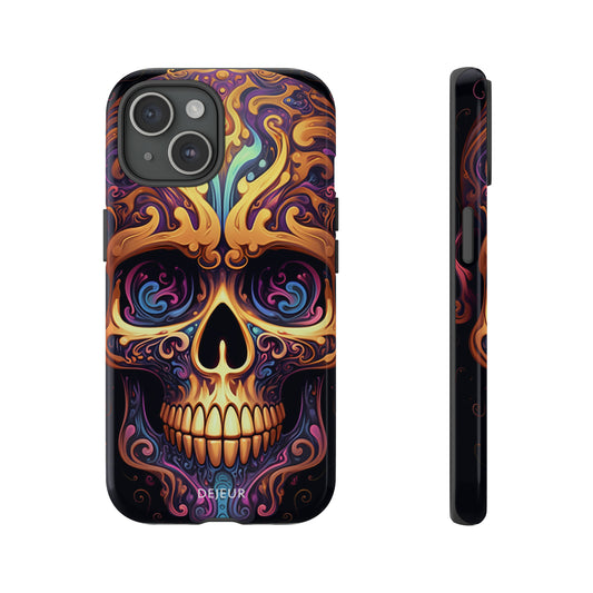 Paisley Skull - iPhone Tough Case