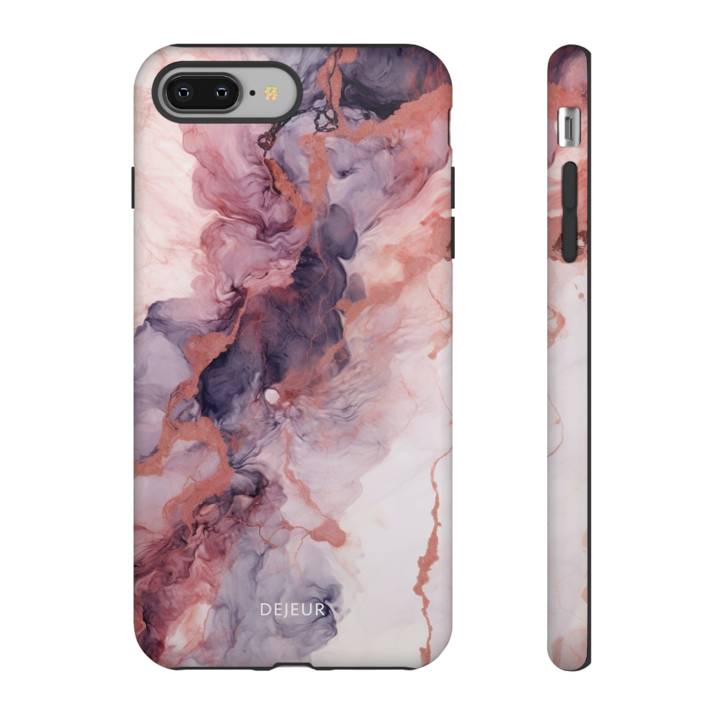 Royal Purple Marble - iPhone Tough Case