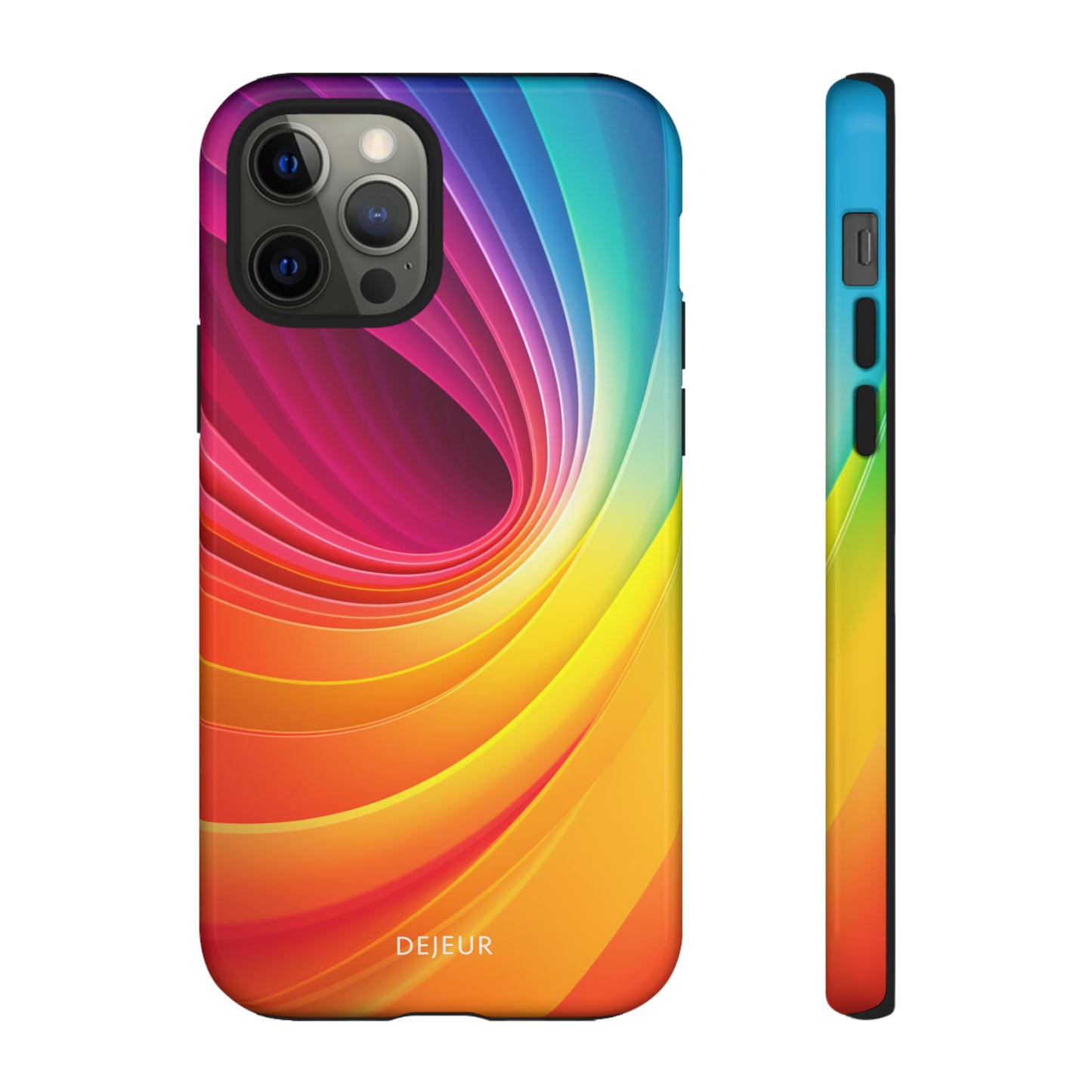 Rainbow Swirl - iPhone Tough Case