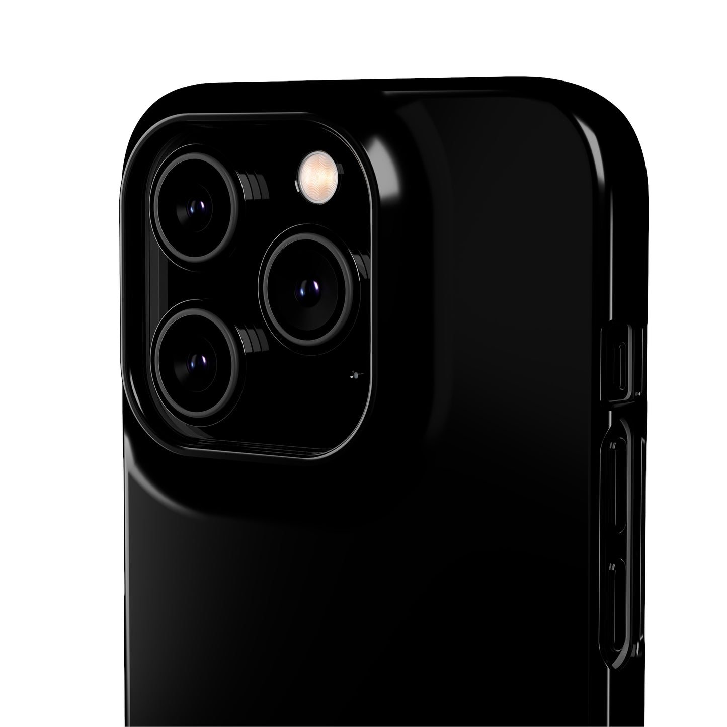 Pure Black - iPhone Snap Case