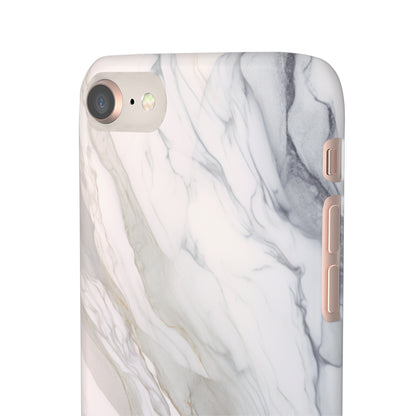 Light Cloud Marble - iPhone Snap Case