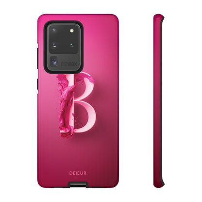 B Hot Pink Splash - Samsung Galaxy Tough Case