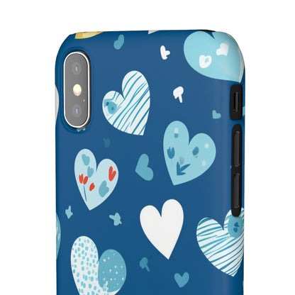 Love Hearts Yonder - iPhone Snap Case