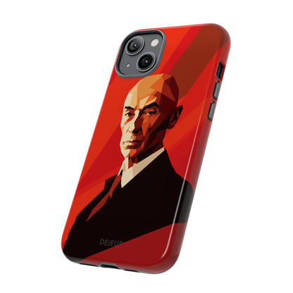 Oppenheimer Minimalist Portrait - iPhone Tough Case