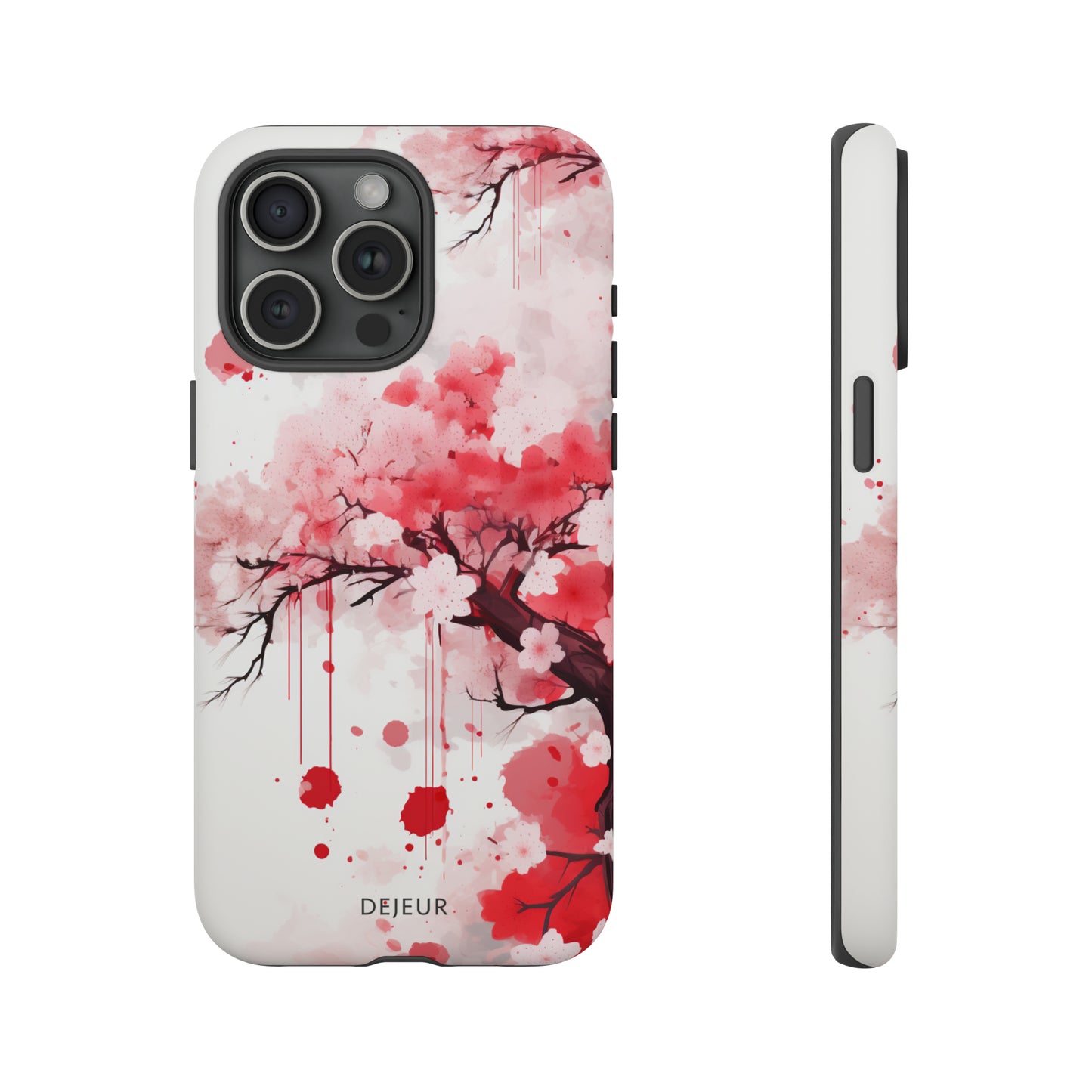 Cherry Blossom Painting - iPhone Tough Case