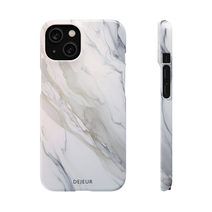 Light Cloud Marble - iPhone Snap Case