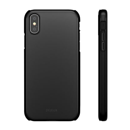 Pure Black - iPhone Snap Case