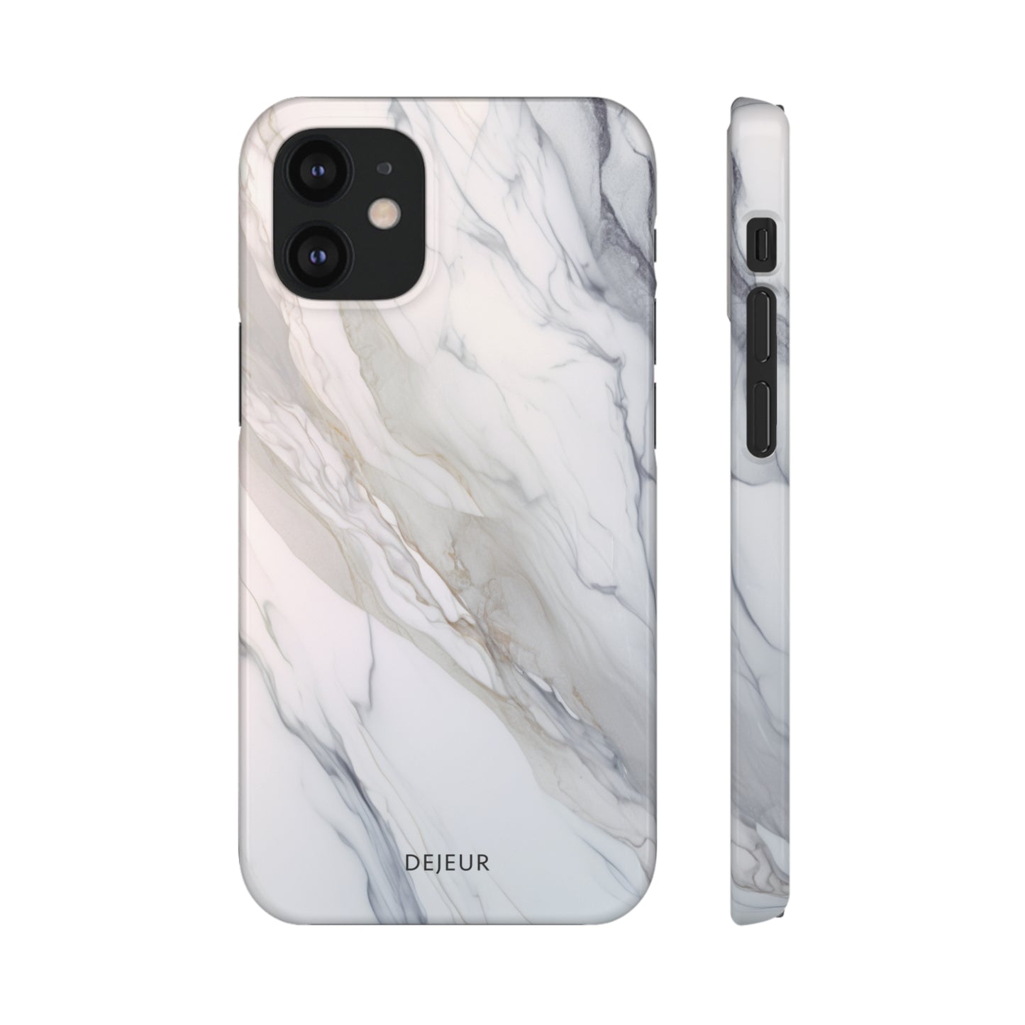 Light Cloud Marble - iPhone Snap Case