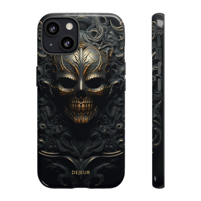 Dark Bronze Skull - iPhone Tough Case