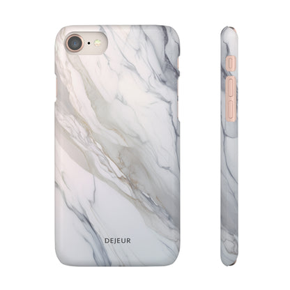 Light Cloud Marble - iPhone Snap Case