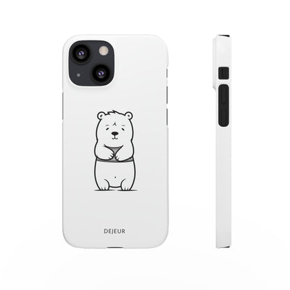 Friendly bear - iPhone Snap Case