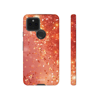 Rose Confetti Glitter - Google Pixel Tough Case