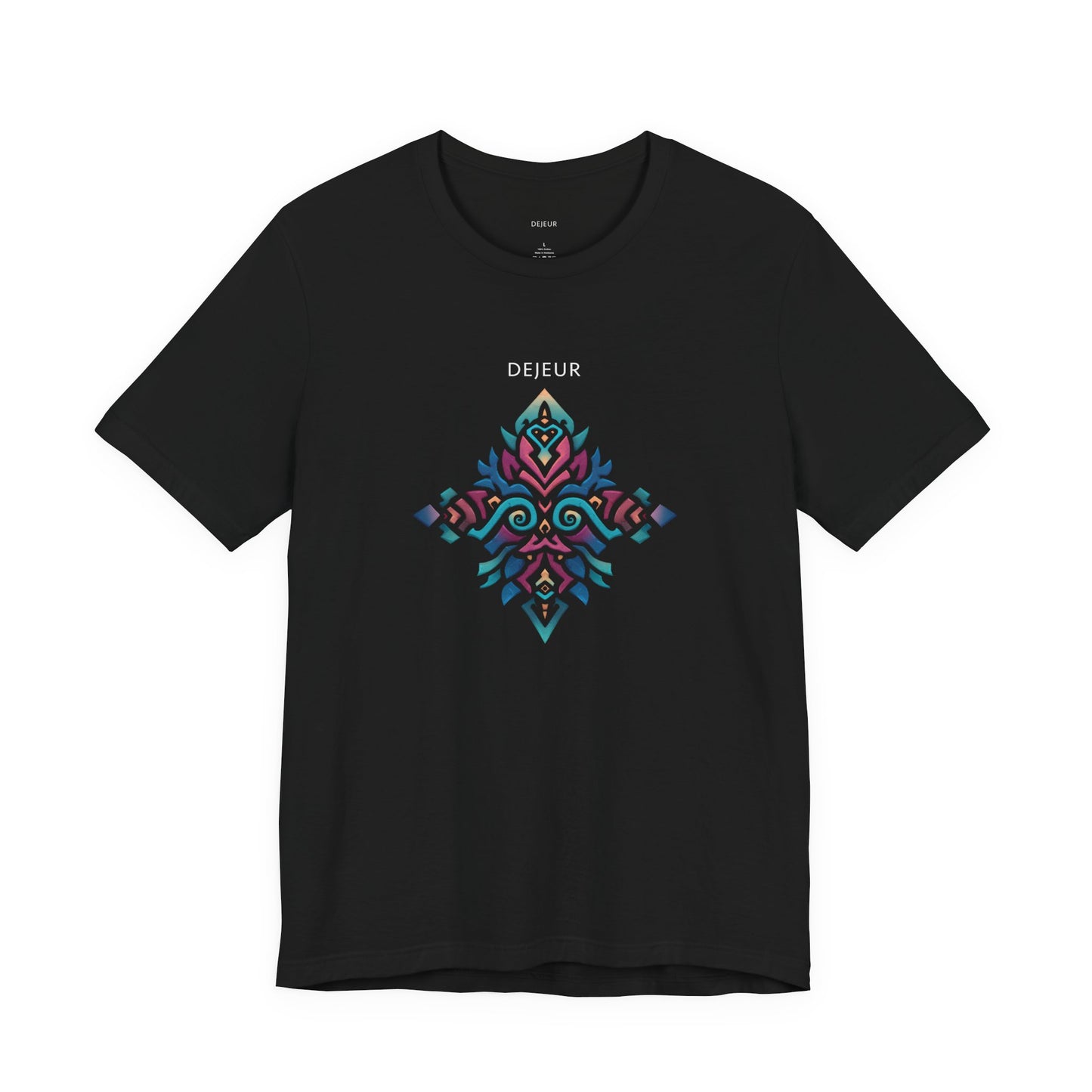 Tribal Swirling Diamond Motif - T-Shirt