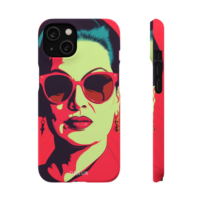 Umm Kulthum Red - iPhone Snap Case