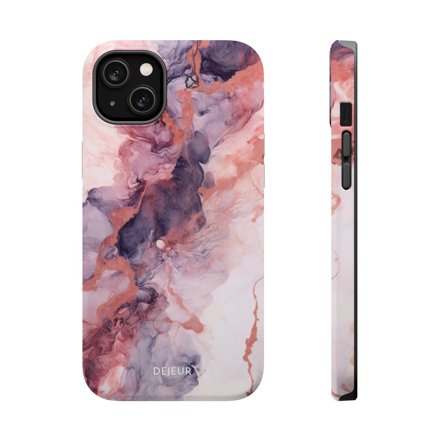 Royal Purple Marble - iPhone MagSafe Tough Case