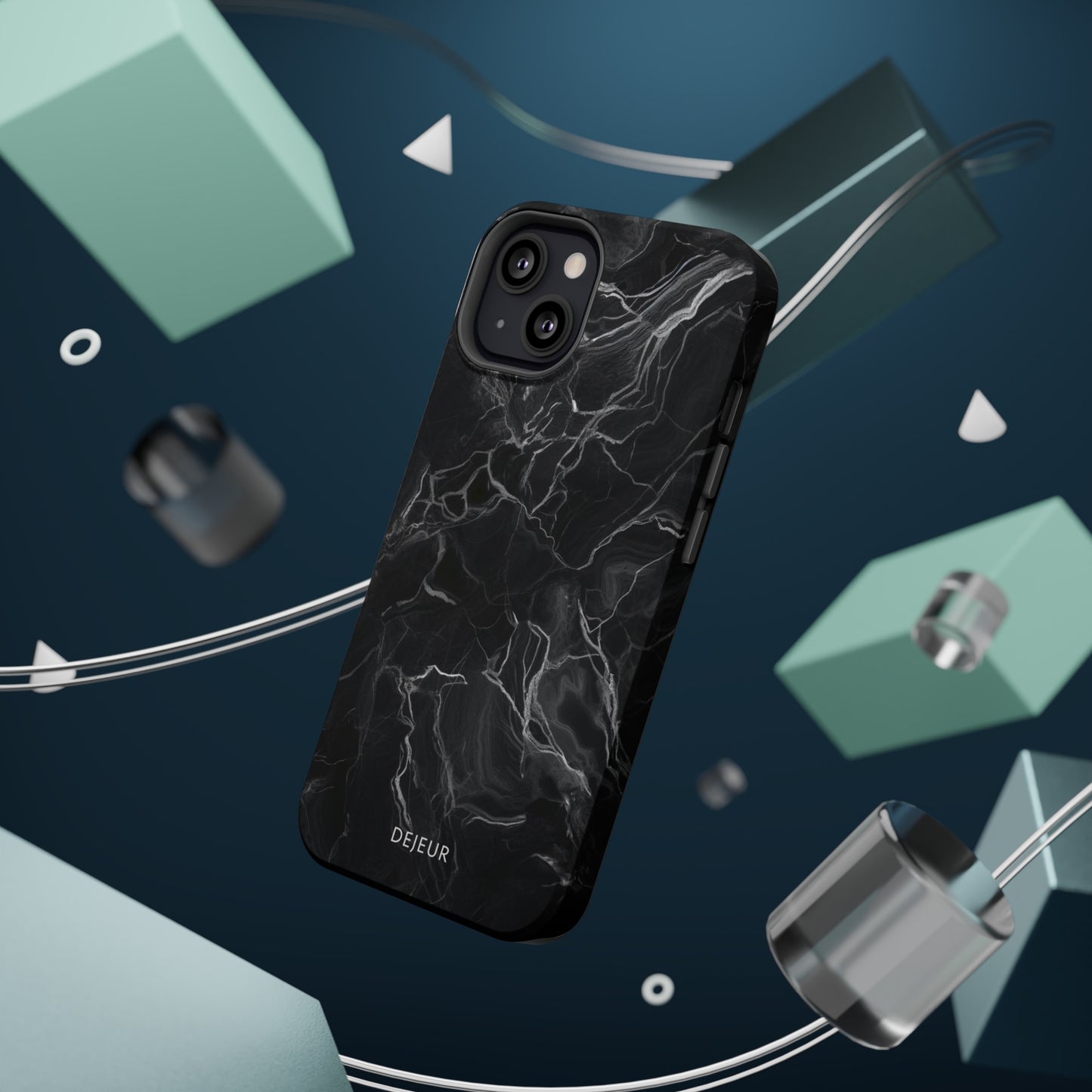 Dark Marble - iPhone MagSafe Tough Case