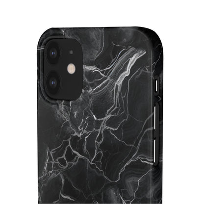 Dark Marble - iPhone Snap Case