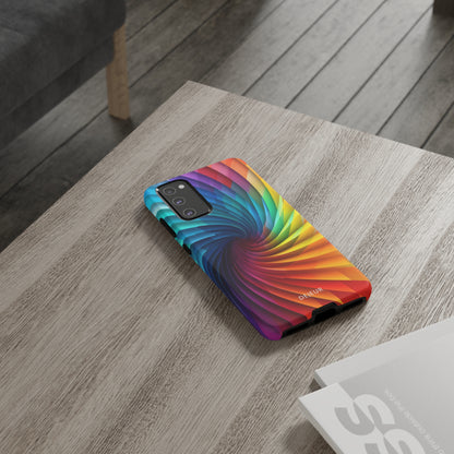 Rainbow Spiral - Samsung Galaxy Tough Case