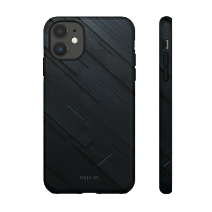 Synthetic Black Graphite - iPhone Tough Case